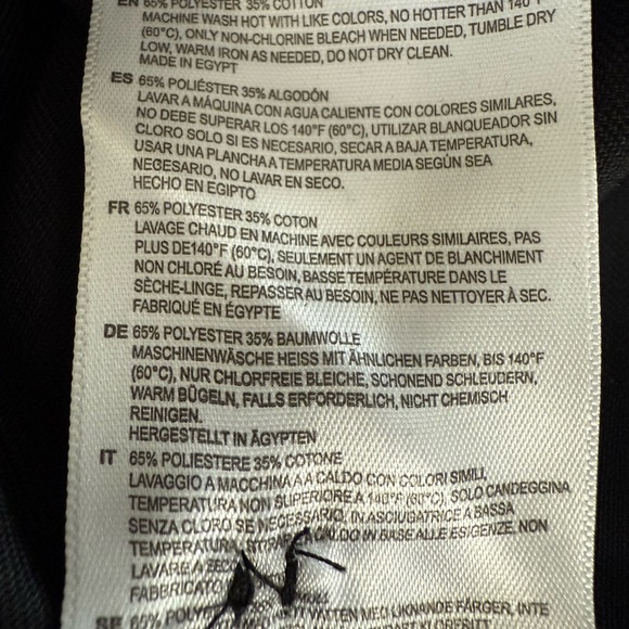 Chef Works Black Short Sleeve Double Breasted Chef Coat Size Medium - Picture 6 of 6